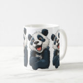 Süßer Panda Kaffeetasse (VorderseiteRechts)