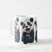 Süßer Panda Kaffeetasse (Vorderseite Links)