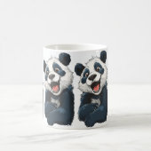 Süßer Panda Kaffeetasse (Mittel)