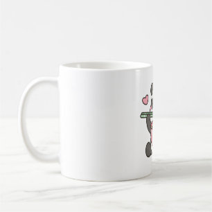 Süßer Panda liebt Ramen-Nudeln Kaffeetasse