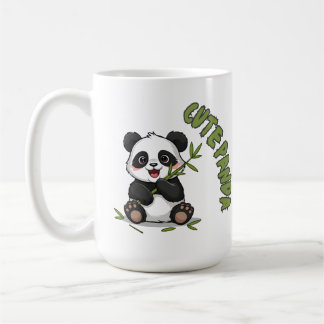 Süßer Panda mit Bambus - Lieblich  Kaffeetasse