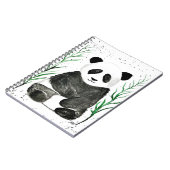 Süßer Panda Notizblock (Linke Seite)