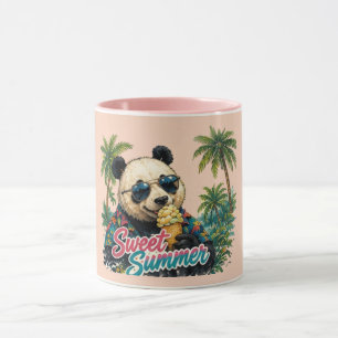 Süßer Panda-Sommer-Mug Tasse