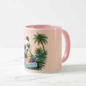 Süßer Panda-Sommer-Mug Tasse (VorderseiteRechts)