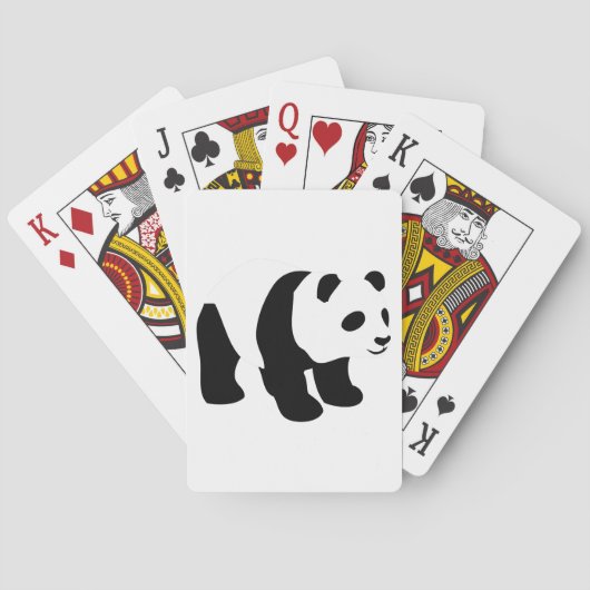 Süßer Panda Spielkarten (Rückseite)