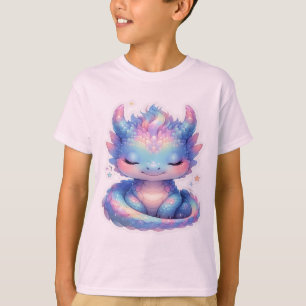 Süßer Pastell-Baby-Drache T-Shirt