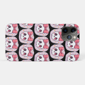 Süßer Pastell-Goth-Schädel mit Schleife Case-Mate iPhone Hülle (Rückseite (Horizontal))