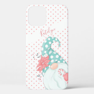 Süßer Pastell-Tupfen-Frohe-Weihnachten-Gnom Case-Mate iPhone Hülle