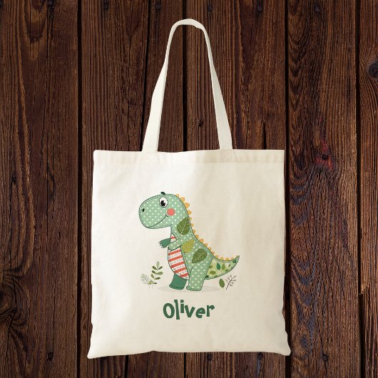 Süßer Patchwork-Baby-Dinosaurier Tragetasche