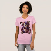Süßer Patchwork-Schmusebär T-Shirt (Vorne ganz)