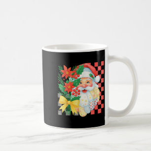 Süßer Patchwork-Weihnachtsmann Weihnachtsfeiertag Kaffeetasse