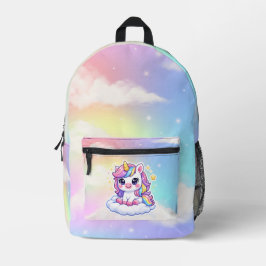 Süßer personalisierter Einhorn-Kinder-Rucksack Bedruckter Rucksack