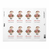 Süßer personalisierter Weihnachtsmann Weihnachtsfe (Vorne)