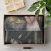 Süßer Pferdekuss-Decoupage Seidenpapier (Geschenk)