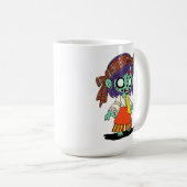 Süßer philippinischer Zombie Kaffeetasse (VorderseiteRechts)