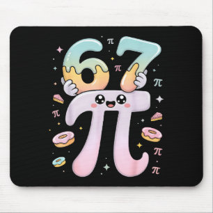 Süßer Pi-Tag 67 Mathe-Bekleidung Lustiges Pi-Numme Mousepad