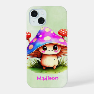 Süßer Pilz iPhone 15 Hülle