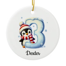 Süßer Pinguin 3. Weihnachtsbaumschmuck