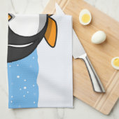 Süßer Pinguin Handtuch (Viertel Falte)
