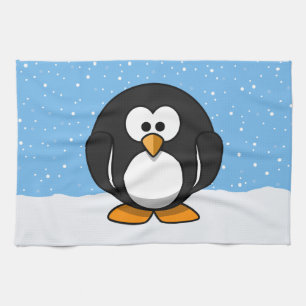 Süßer Pinguin Handtuch