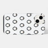 Süßer Pinguin iPhone Hülle (Rückseite (Horizontal))
