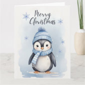 "Süßer Pinguin" Karte (Vorderseite)