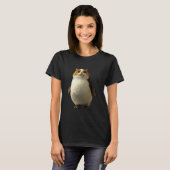 Süßer Pinguin mit Katzengesicht T-Shirt (Vorne ganz)