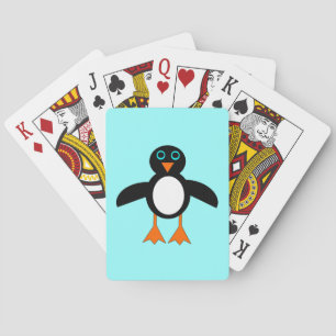 Süßer Pinguin Spielkarten