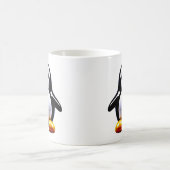 Süßer Pinguin Verwandlungstasse (Mittel)