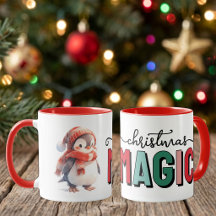 Süßer Pinguin-Weihnachtszauber