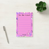 Süßer Pinker Tamagotchi Post-it Klebezettel (Büro)