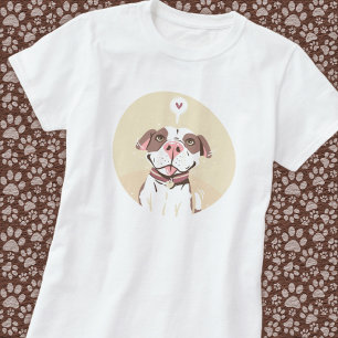 Süßer Pit Bull T-Shirt