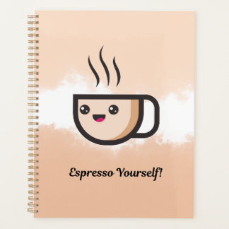 Süßer Planer für Kaffeeliebhaber