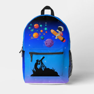 Süßer Planet-Rucksack für Kinder Bedruckter Rucksack