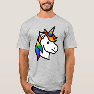 Süßer Progress Pride Einhorn T-Shirt
