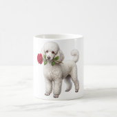 ‏Süßer Pudel-Hund Kaffeetasse (Mittel)