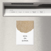Süßer Quinoa-Kühlschrank-Magnet Magnet (In Situ (Geschirrspüler))