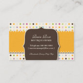 Süßer Regen - kundenspezifischer Auftrag Visitenkarte (Rückseite)