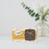 Süßer Regen - kundenspezifischer Auftrag Visitenkarte (Stehend Vorderseite)