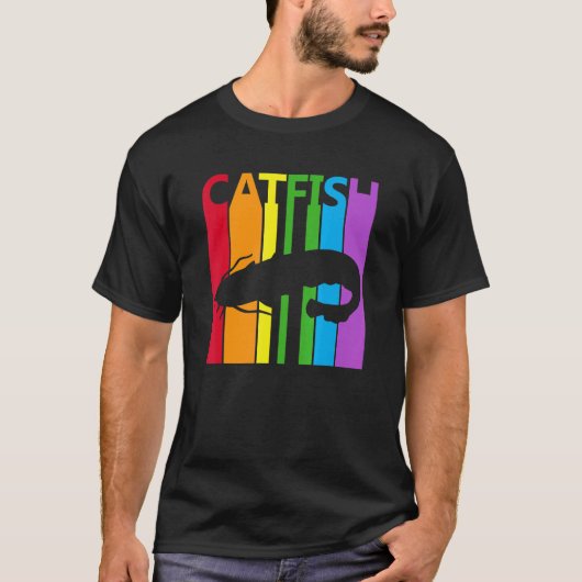 Süßer Regenbogen-Wels Fisch T-Shirt (Vorderseite)