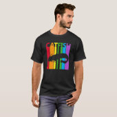Süßer Regenbogen-Wels Fisch T-Shirt (Vorne ganz)