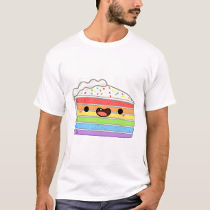 Süßer Regenbogenkuchen T-Shirt