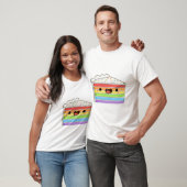 Süßer Regenbogenkuchen T-Shirt (Unisex)