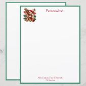 Süßer Rentier-Weihnachtsgruß personalisiert (Vorne/Hinten)