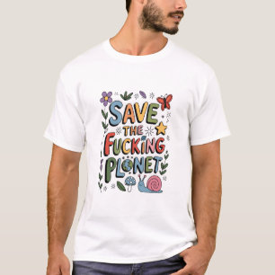 Süßer Retter des Planeten Umwelt Eco-Krieger  T-Shirt