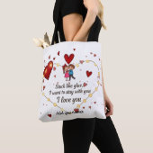 Süßer romantischer Liebeszauber Tasche (Von Nahem)