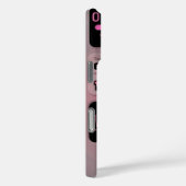 Süßer Rosa Ästhetik-Handyaufkleber Case-Mate iPhone Hülle (Rückseite / Rechts)