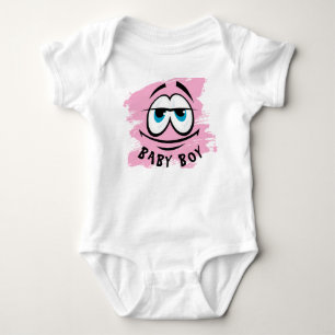 Süßer rosa Baby-Boy-Body Baby Strampler