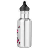 Süßer Rosa Bikini Strandfertig Edelstahlflasche (Rechts)