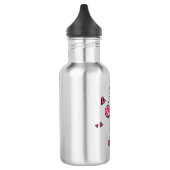 Süßer Rosa Bikini Strandfertig Edelstahlflasche (Links)